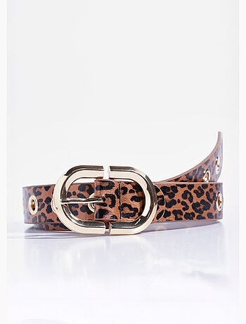 Cinturón de leopardo multiposición - AFIBEL