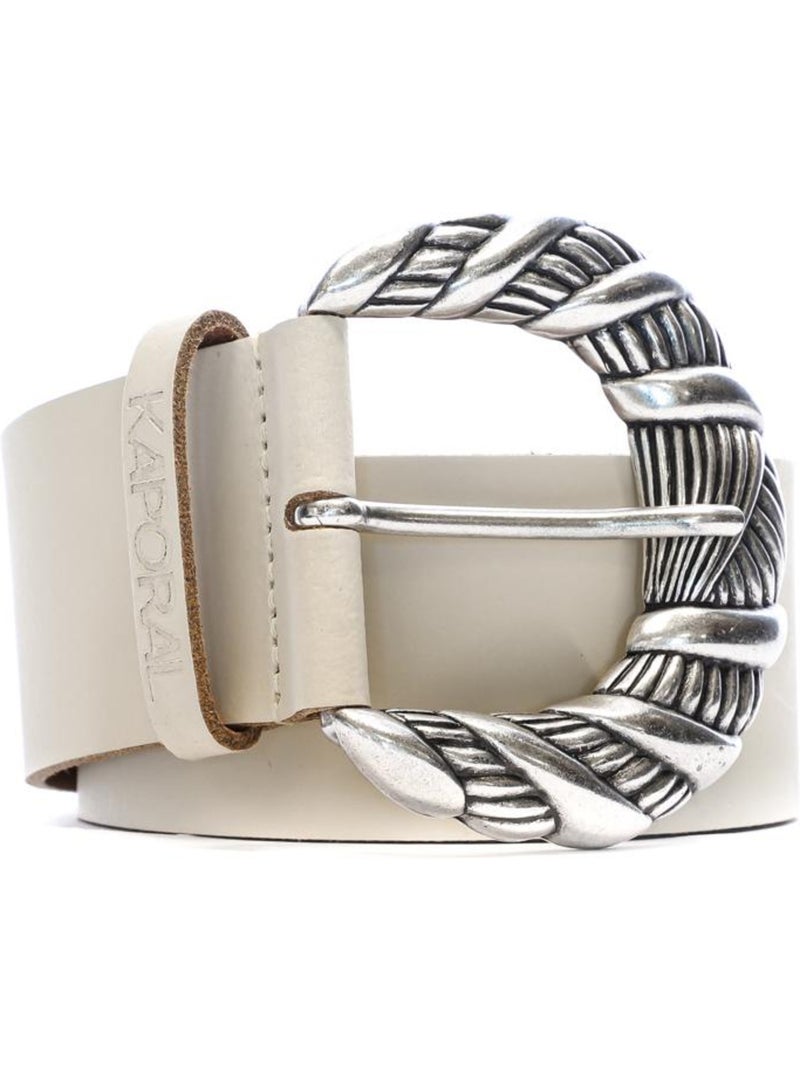 Cinturón de mujer kaporal Beige - Kiabi