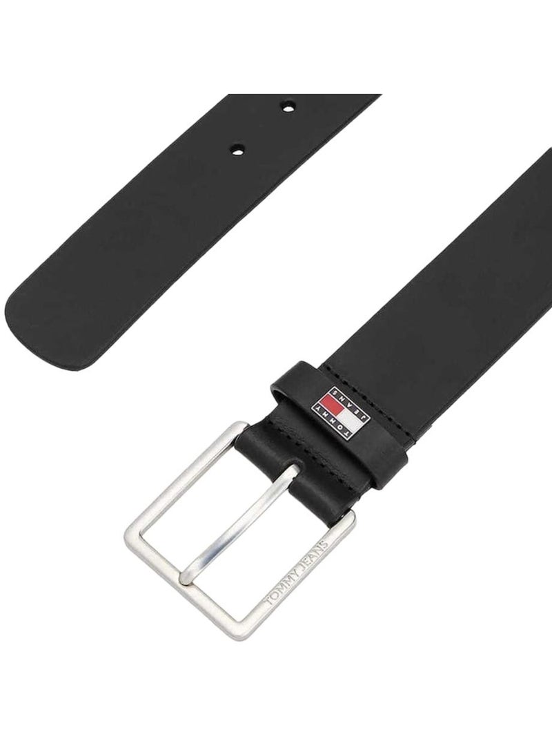 Cinturón de Piel para Hombre Tommy Hilfiger Negro - Kiabi