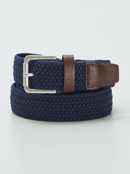 Cinturón en dos materiales - Kiabi