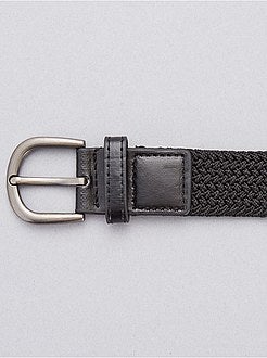 Cinturón fino trenzado - Kiabi