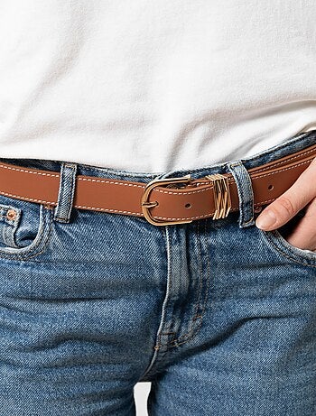 Cinturón joyas lisas mujer Isotoner