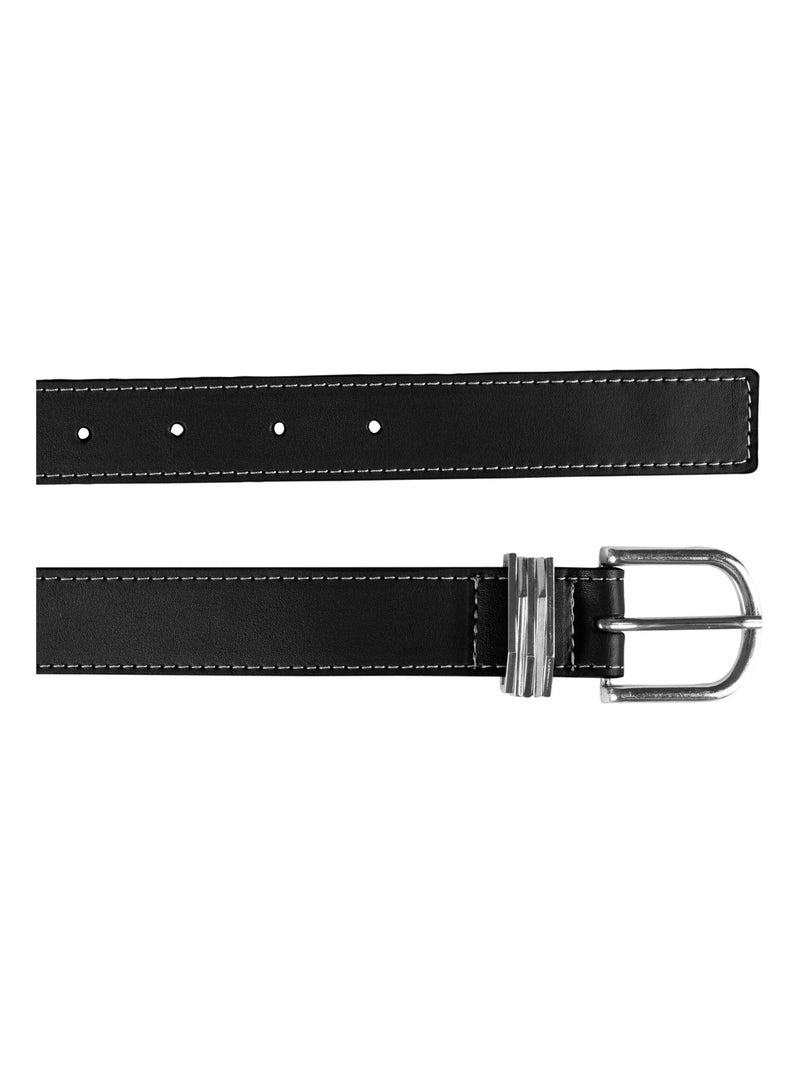 Cinturón joyas lisas mujer Isotoner Negro - Kiabi