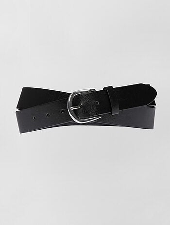 Cinturón liso básico - Kiabi