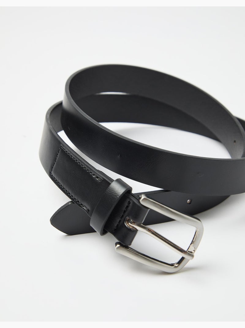 Cinturón llano, MO Fashion Negro - Kiabi