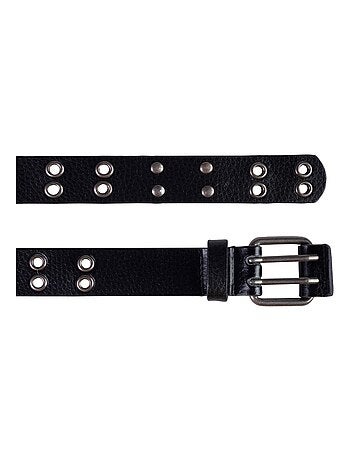 Cinturón ojal granulado mujer Isotoner