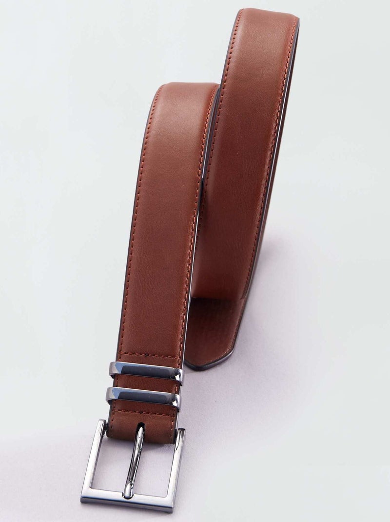 Cinturón para hombre castaño - Kiabi