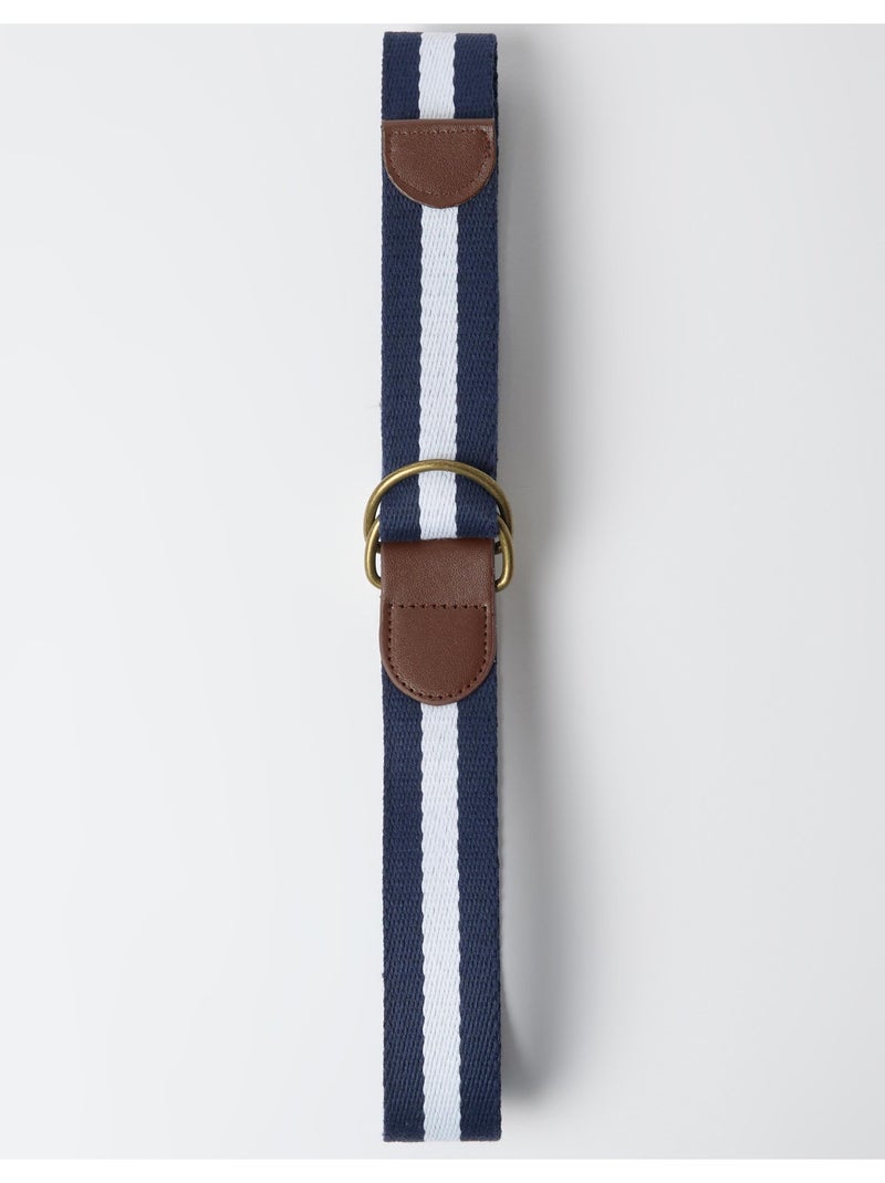 Cinturón rayado, mo fashion Azul - Kiabi