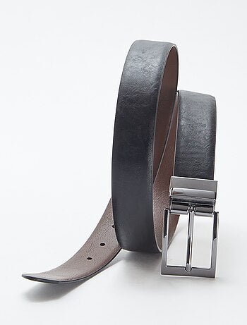 Cinturón reversible con hebilla