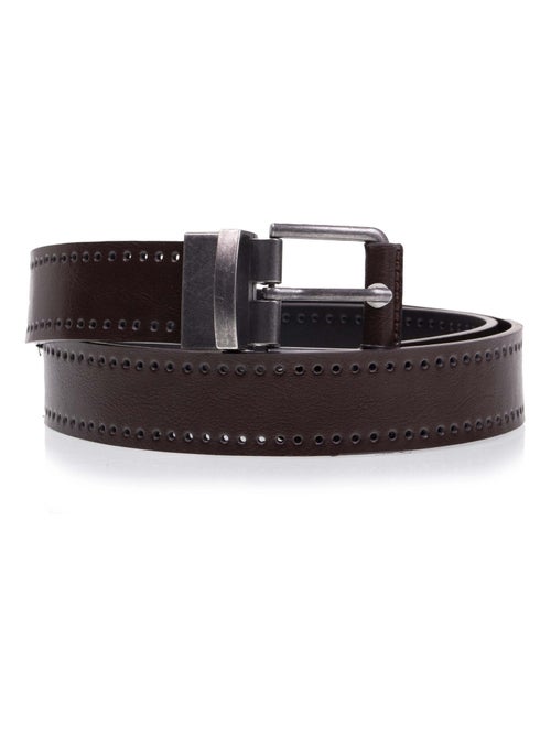 Cinturón reversible hombre Isotoner - Kiabi