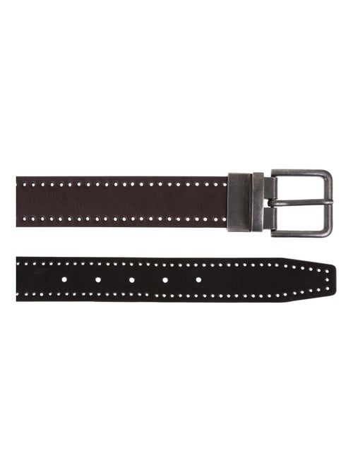 Cinturón reversible hombre Isotoner - Kiabi