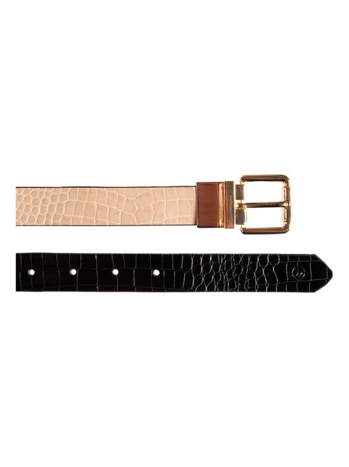 Cinturón reversible mujer Isotoner - Kiabi