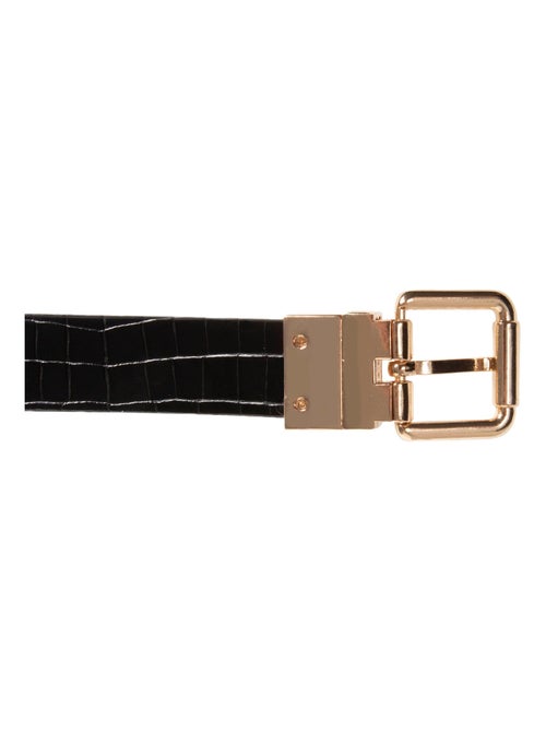 Cinturón reversible mujer Isotoner - Kiabi