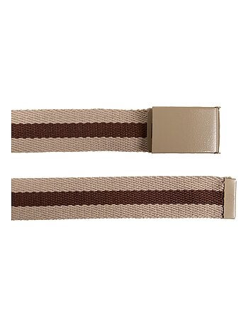 Cinturón tejido bicolor hombre Isotoner