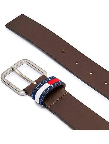 Cinturón Tommy Hilfiger de piel para hombre