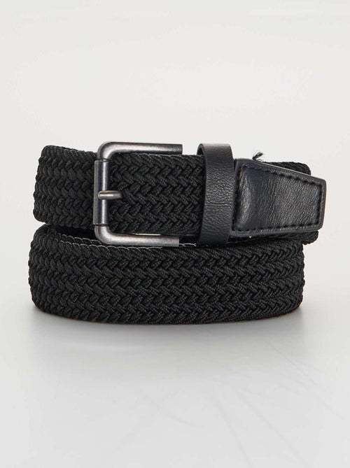 Cinturón trenzado elástico - Kiabi