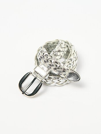 Cinturón trenzado fino y ajustable - AFIBEL