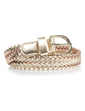 Cinturón trenzado mujer Isotoner