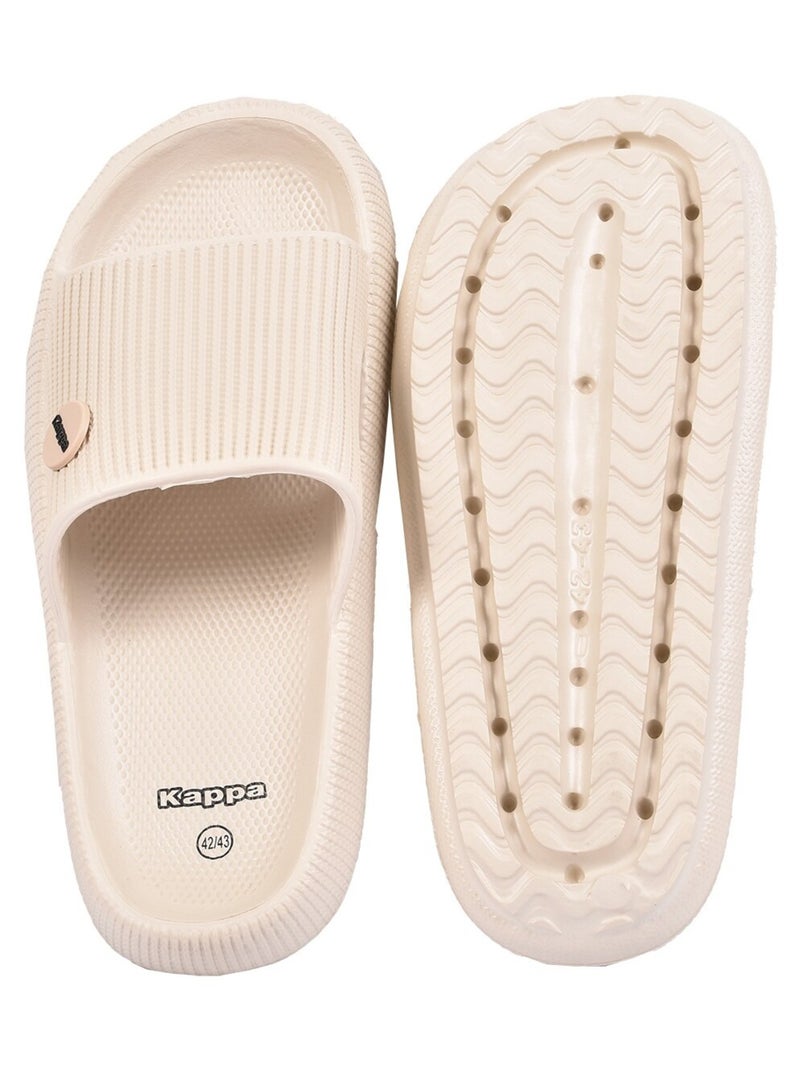 Claqueta KAPPA Piscina EVA MBSKAP04 Beige - Kiabi