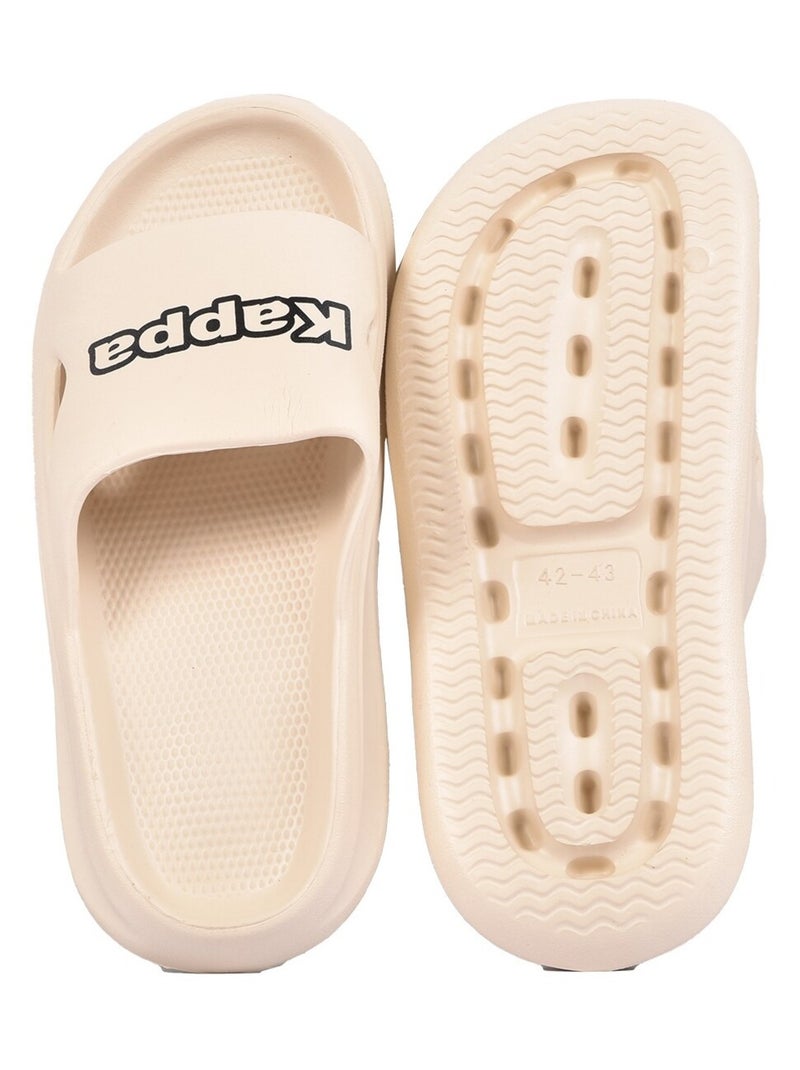 Claqueta KAPPA Piscina EVA MBSKAP08 Beige - Kiabi
