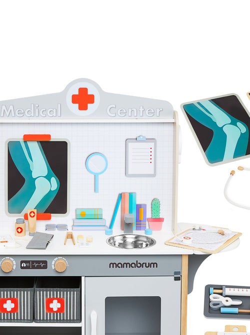 Clínica médica de madera con 20 accesorios Mamabrum - Kiabi