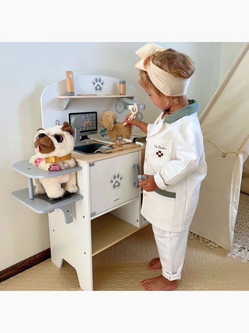 Clínica veterinaria de madera infantil con accesorios médicos y mascota, +3 años - Kiabi Clínica veterinaria de madera infantil con accesorios médicos y mascota, +3 años - Kiabi