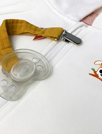 Clip para chupete de algodón orgánico