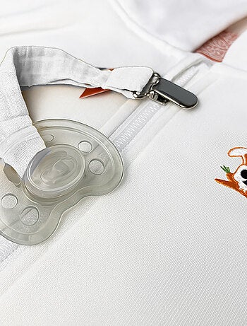 Clip para chupete de algodón orgánico