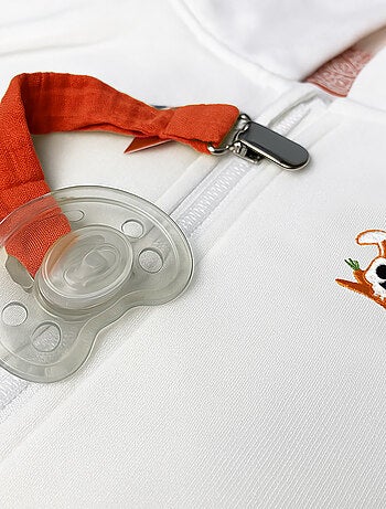 Clip para chupete de algodón orgánico