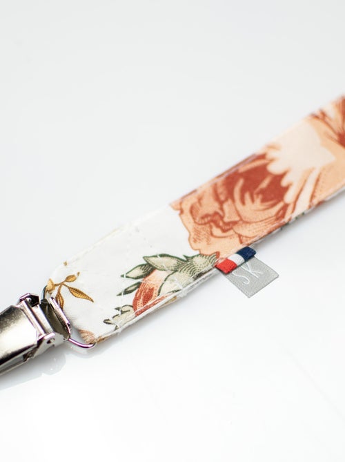 Clip para chupete personalizable de algodón, neo vintage - SEVIRA KIDS - Kiabi