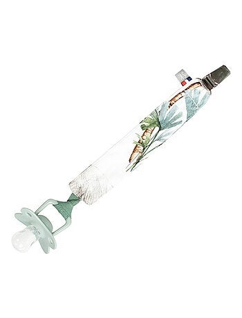 Clip para chupete personalizable de algodón, safari | SEVIRA KIDS