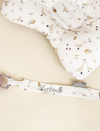 Clip para chupete personalizable de algodón, sidonia | SEVIRA KIDS