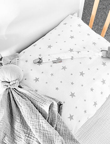 Clip para chupete personalizable de algodón, stella | SEVIRA KIDS