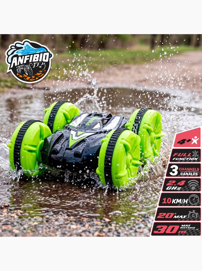Coche teledirigido anfibio 20x20x10 cm speed&go N/D - Kiabi