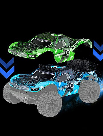 Coche teledirigido OVERMAX Hooligan 2.0 - Velocidad 35 km/h - Alcance 100 metros - Transmisión 4x4