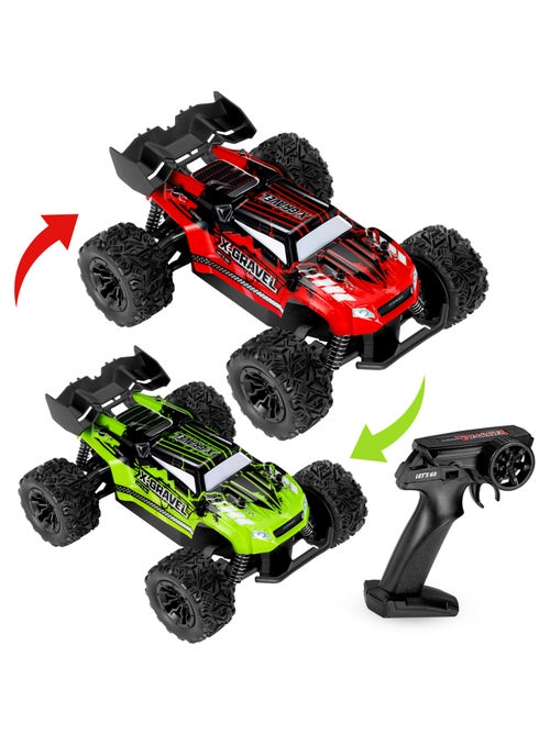 Coche teledirigido OVERMAX X-Gravel - 2 carrocerías - Todoterreno - 20 km/h - 30 min - Kiabi