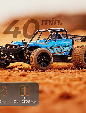 Coche teledirigido OVERMAX X-Pace 4x4 - 30 km/h - Luces LED