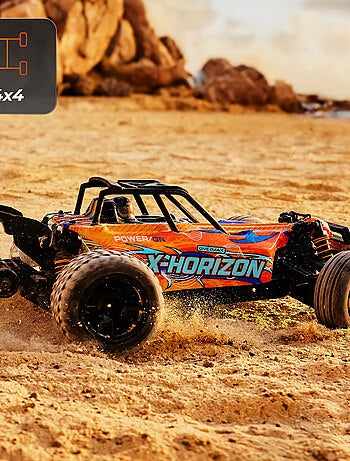 Coche teledirigido OVERMAX X-Pace 4x4 - 30 km/h - Luces LED