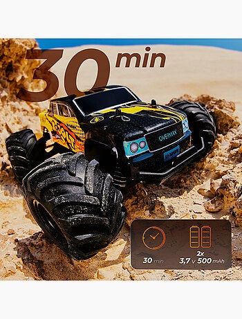 Coche teledirigido OVERMAX X-Jolt - Todoterreno - 20 km/h - 30 min - Escala 1:20