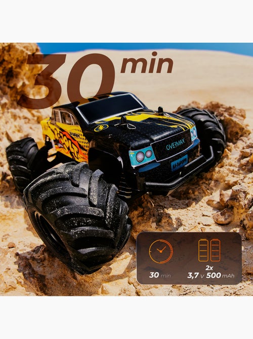 Coche teledirigido OVERMAX X-Jolt - Todoterreno - 20 km/h - 30 min - Escala 1:20 - Kiabi