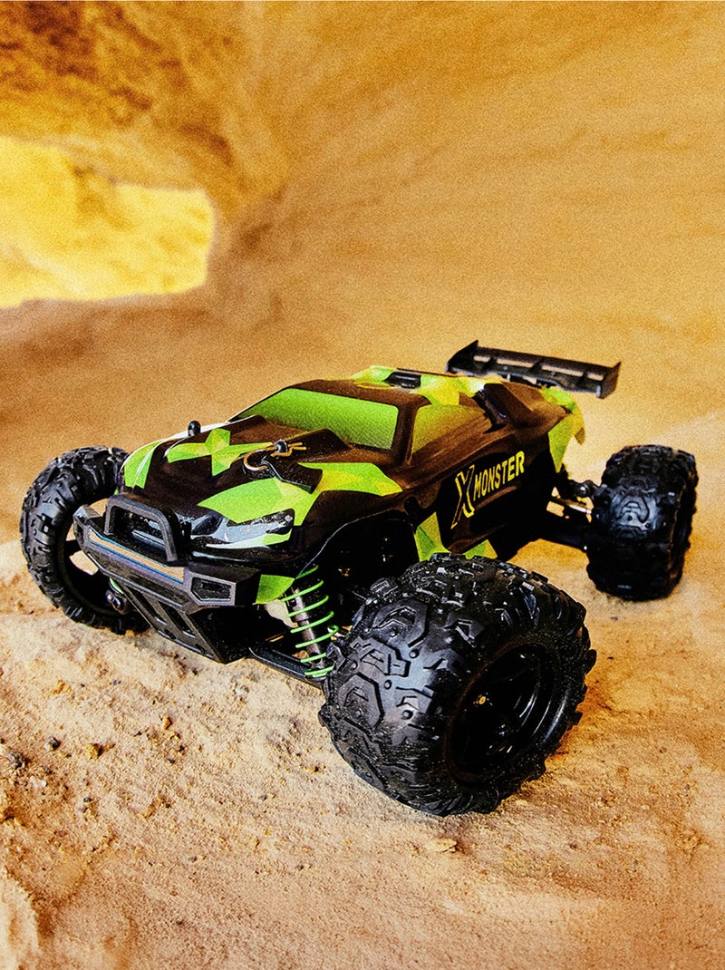 Coche teledirigido OVERMAX X-Monster 3.5 RC - 30 km/h - 4x4 - 40 min - 2 carrocerías Naranja - Kiabi