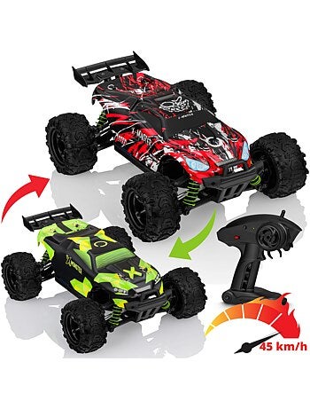Coche teledirigido OVERMAX X-Monster 3.5 RC - 30 km/h - 4x4 - 40 min - 2 carrocerías