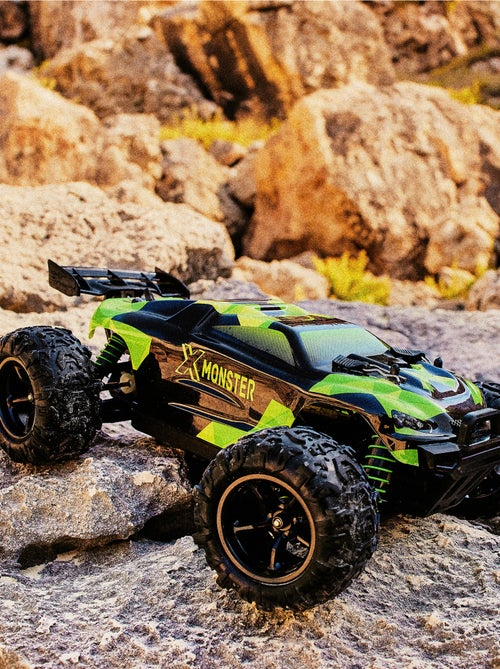 Coche teledirigido OVERMAX X-Monster 3.5 RC - 30 km/h - 4x4 - 40 min - 2 carrocerías - Kiabi