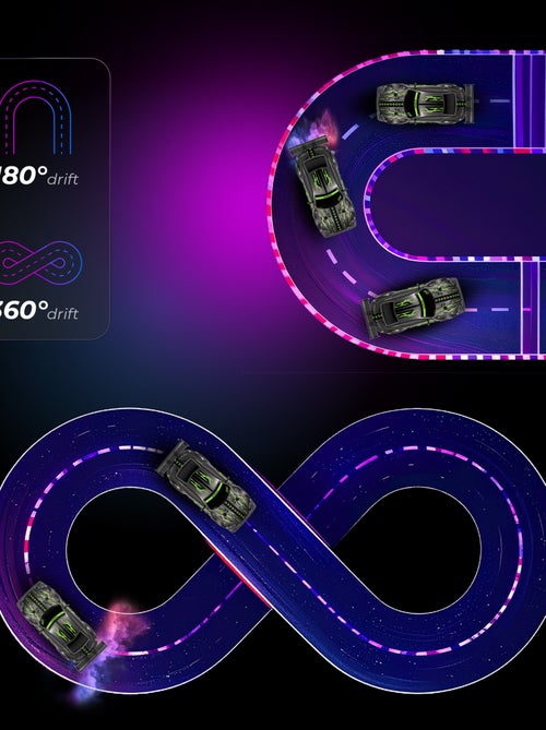 Coche teledirigido OVERMAX X-Overslide - 2 carrocerías - Luces LED - Batería de 40 min de duración - Kiabi