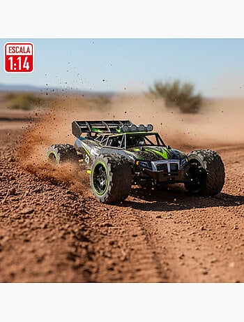 Coche teledirigido radiocontrol buggy todoterreno 1:14 speed & go