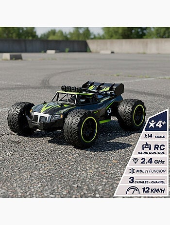 Coche teledirigido radiocontrol buggy todoterreno 1:14 speed & go