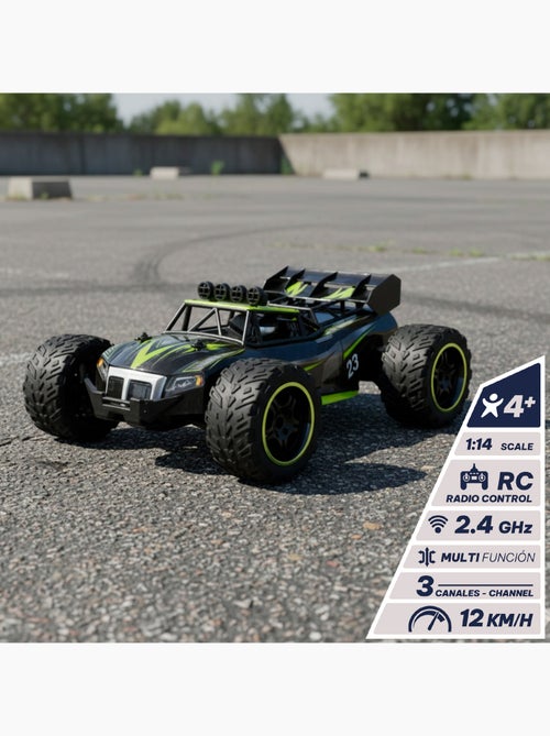 Coche teledirigido radiocontrol buggy todoterreno 1:14 speed & go - Kiabi