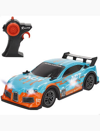 Coche teledirigido radiocontrol con luz y sonido 1:16 speed & go