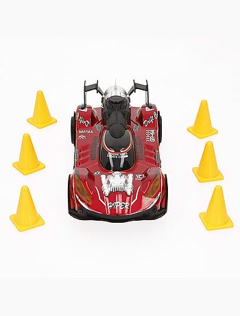 Coche teledirigido xtreme drift con accesorios escala 1:18 speed & go