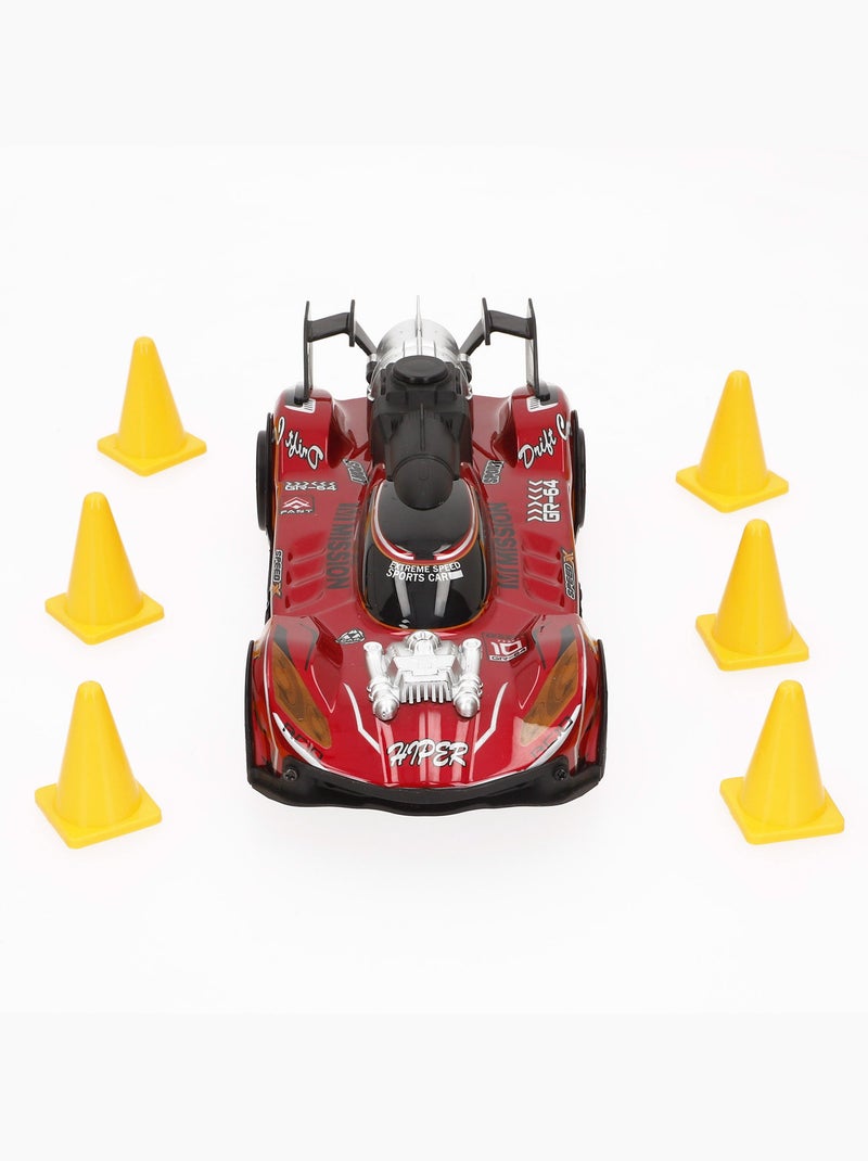 Coche teledirigido xtreme drift con accesorios escala 1:18 speed & go N/D - Kiabi